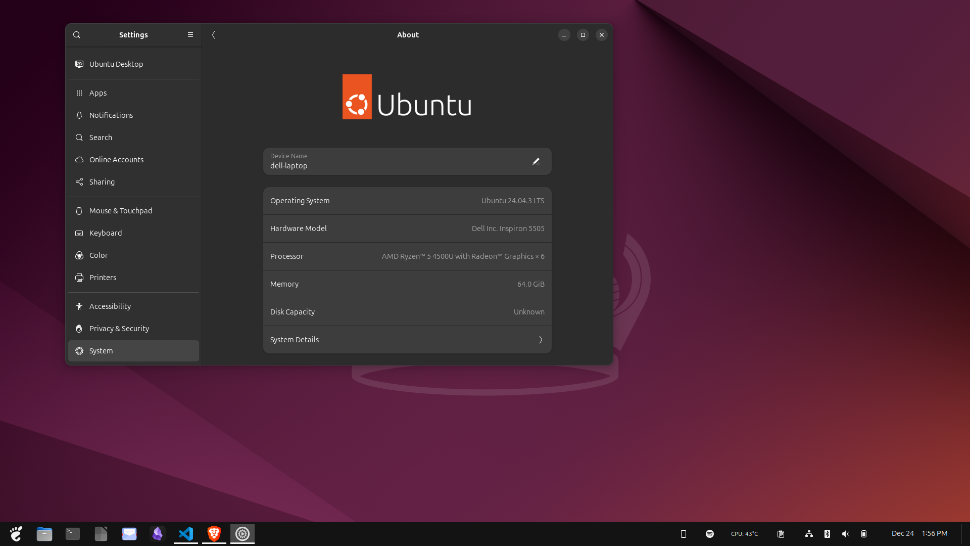 Ubuntu Dekstop